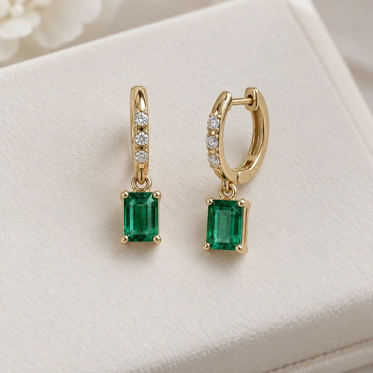 Émera earrings 골드 주얼리 콘셉트